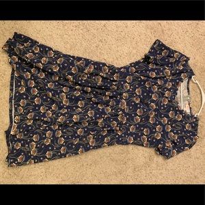 Lularoe Amelia pleated dress